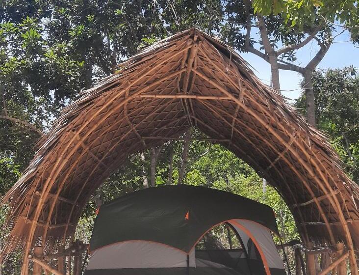 리조트 Eco Camp Dos Playa Daracoton El Nido