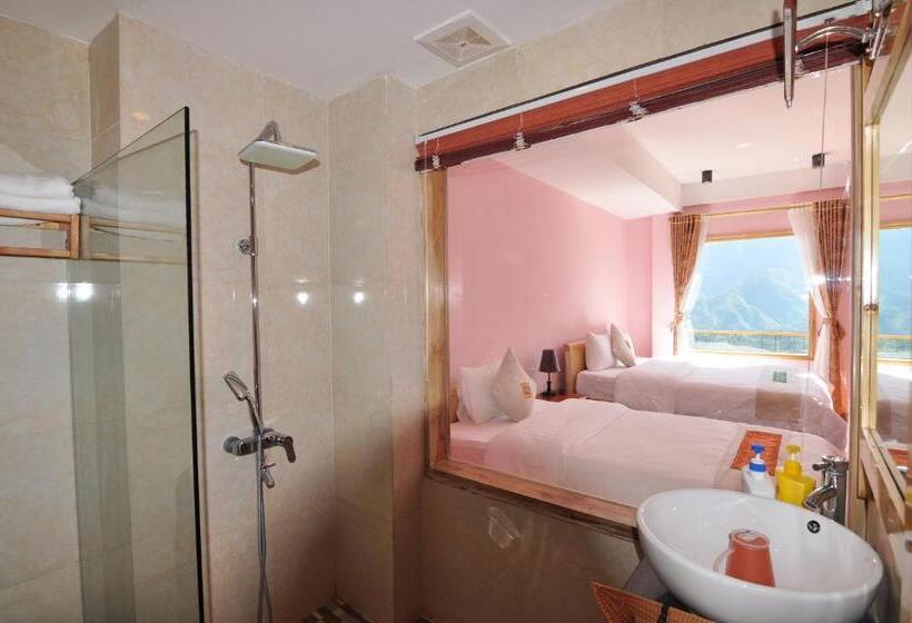 تختخواب و صبحانه 069b Fansipang Scenery