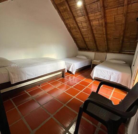 בית מלון כפרי Cabañas Monteleón Paicol  Huila