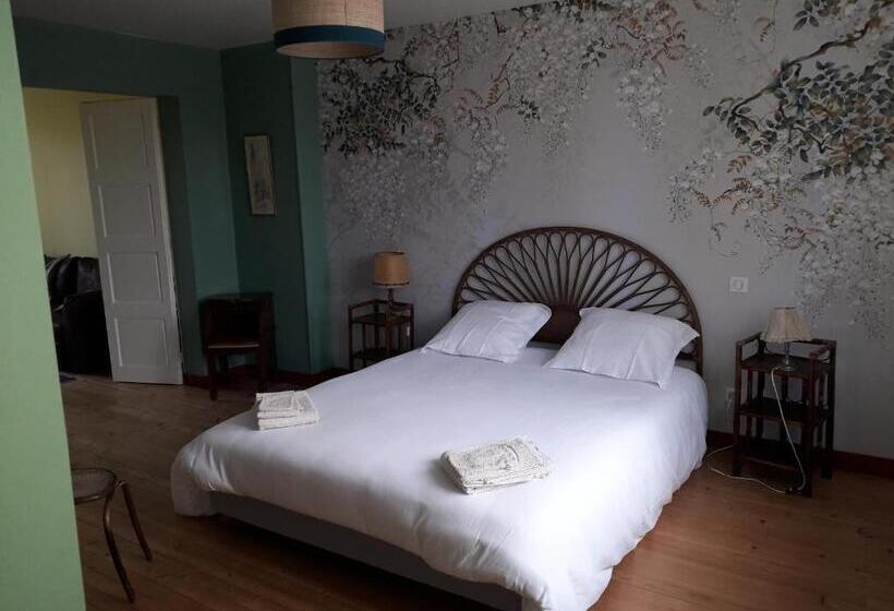 住宿加早餐  Chambre D Hôtes Suite Aux Glycines