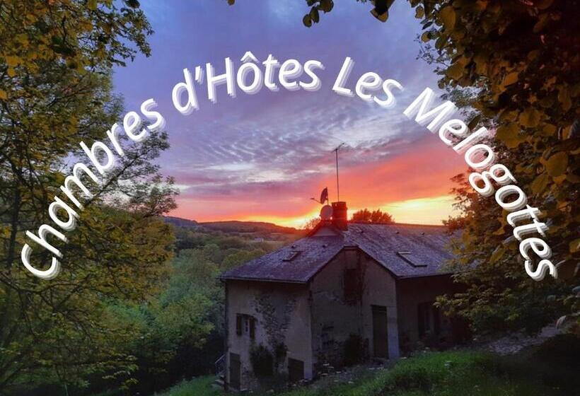 ベッドアンドブレックファースト Chambres D’hôtes Les Melogottes
