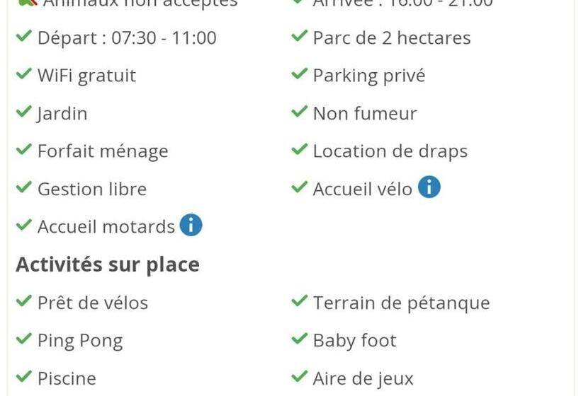 펜션 Gite Loft 3 étoiles