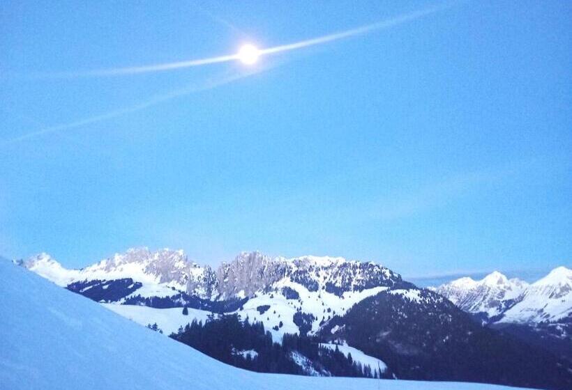 旅馆 Chambre Double Doppelzimmer Camping Jaunpass