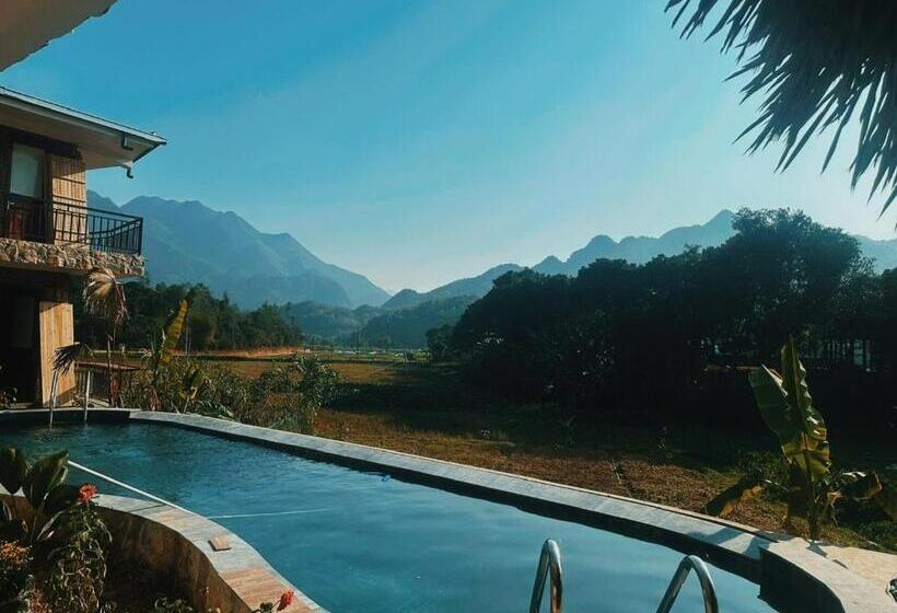 تختخواب و صبحانه Peaceful Maichau Homestay