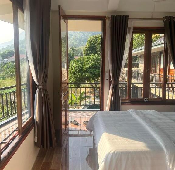 تختخواب و صبحانه Peaceful Maichau Homestay