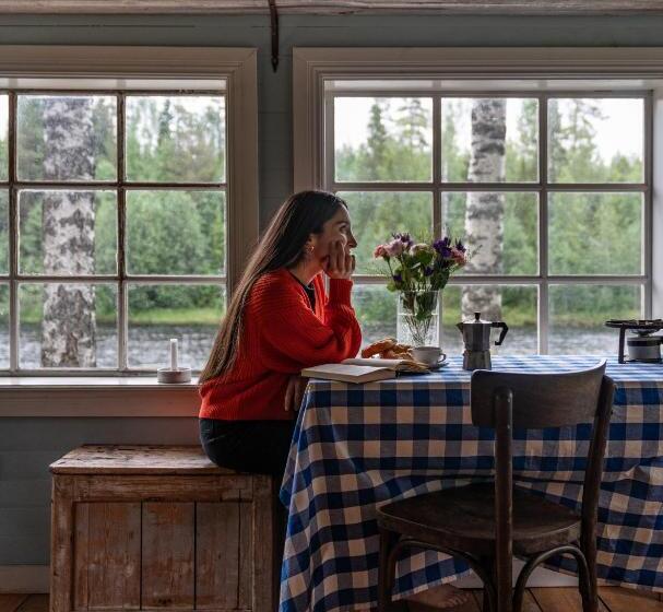 פנסיון Cabin By Byske River Surrounded By The Forest