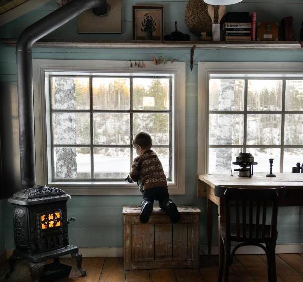 פנסיון Cabin By Byske River Surrounded By The Forest