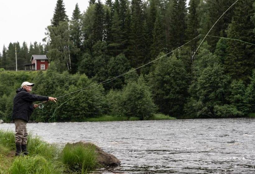 פנסיון Cabin By Byske River Surrounded By The Forest