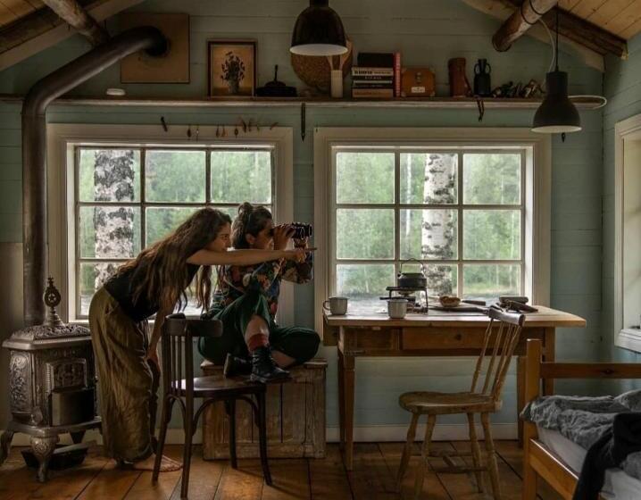 פנסיון Cabin By Byske River Surrounded By The Forest