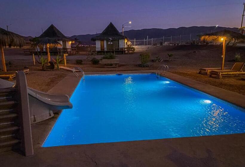 酒店 Cabañas Caleta Hueso