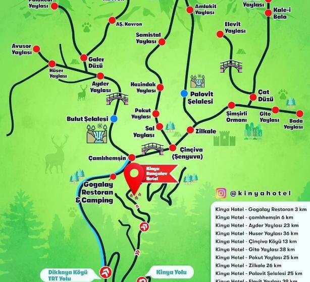 فندق Kinya Bungalov