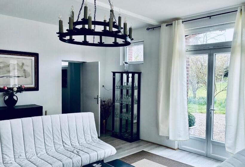 펜션 Aux Bonheurs Des Roses