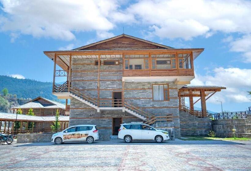 ホテル Ezzenza Swarg By Beas Golf Resort   Devlok Manali