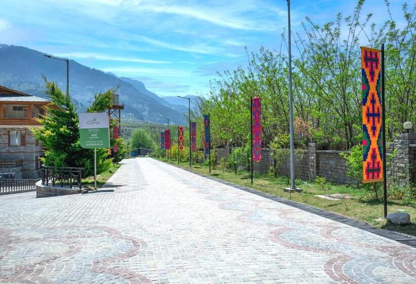 ホテル Ezzenza Swarg By Beas Golf Resort   Devlok Manali