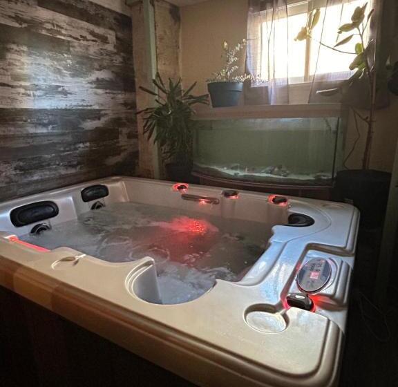 펜션 Chambre D’hôte Avec Sauna & Jacuzzi