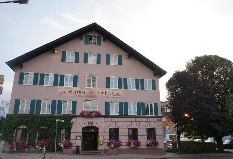 酒店 Gasthof Und Metzgerei Zur Post Peißenberg