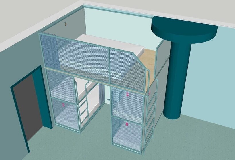 هاستل Bunks At Rode