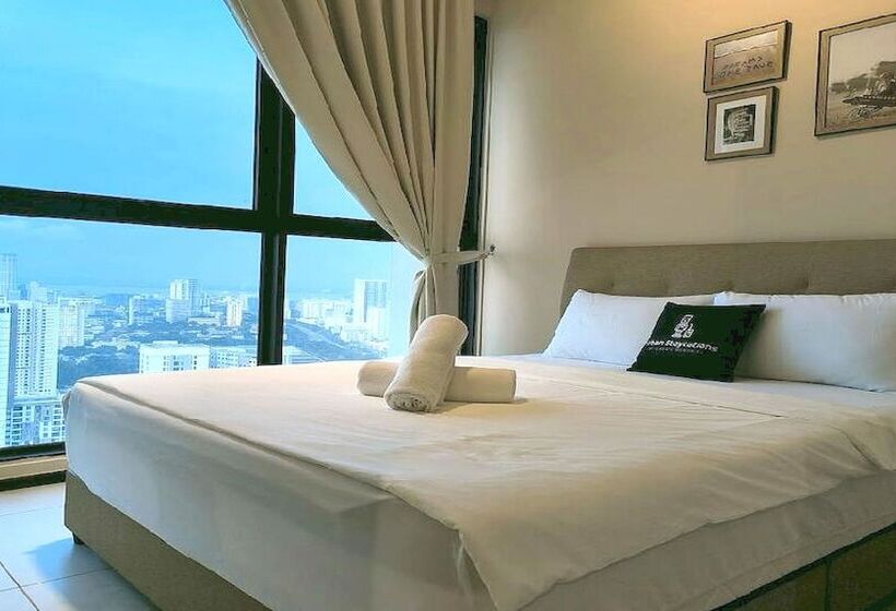 膳宿费 Oyo Home 90948 Irishe Homestay Penang City Seaview