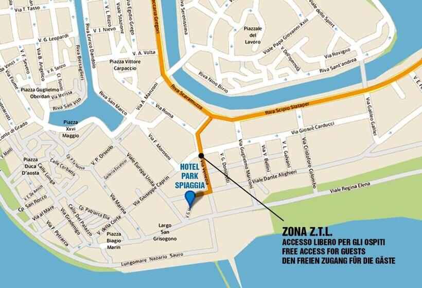 ホテル Park Spiaggia