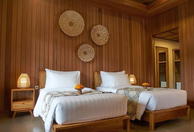 בית מלון כפרי Tattva Ubud Retreat & Wellness