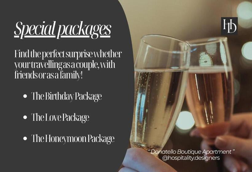 פנסיון Donatello Boutique Apartment