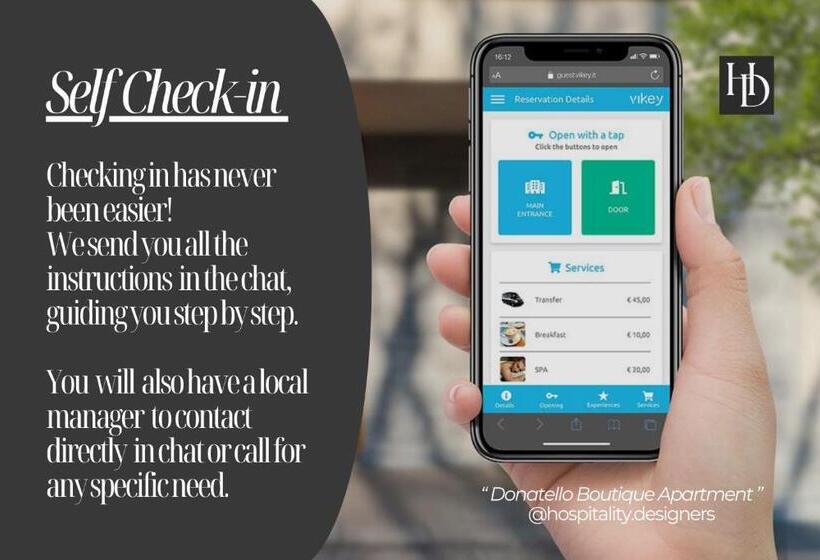 פנסיון Donatello Boutique Apartment