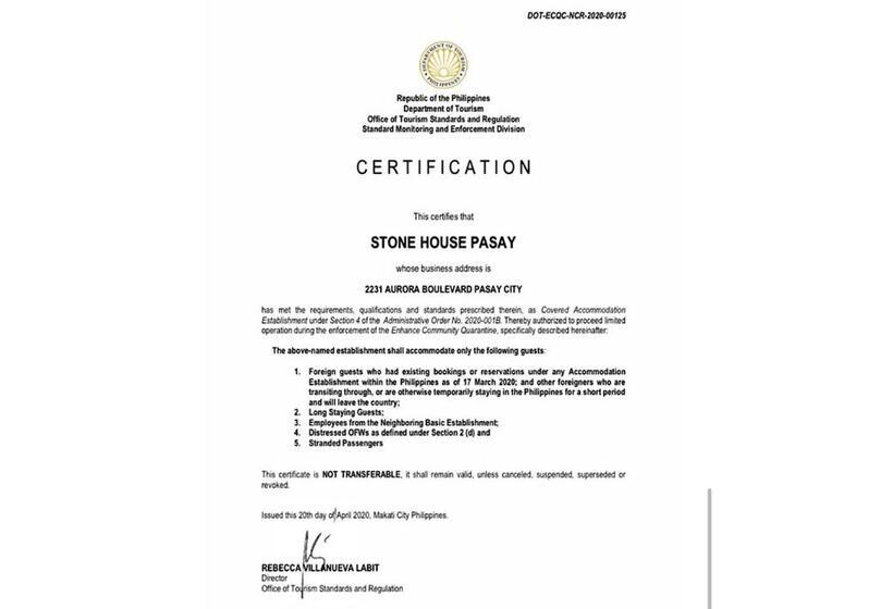 Stone House Hotel Pasay