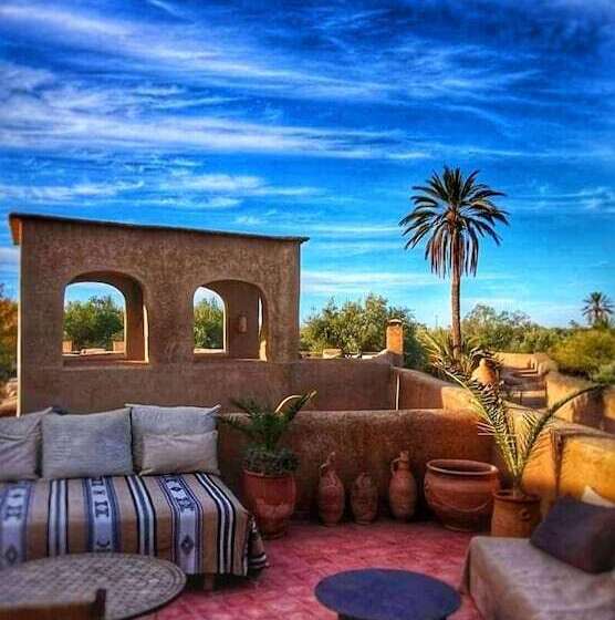 تختخواب و صبحانه Les Jardins De Skoura