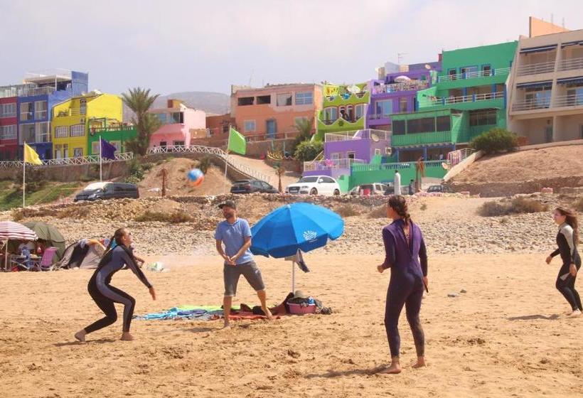 مبيت وإفطار Sunny Apartments Taghazout