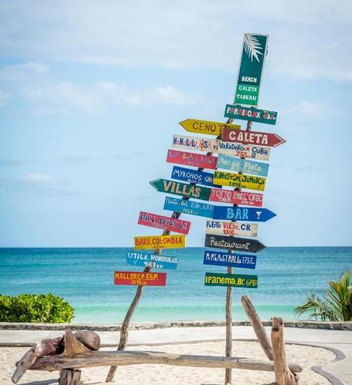 酒店 Caleta Tankah