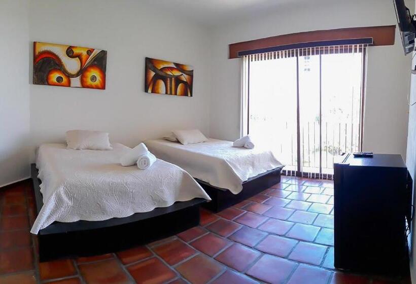 ホテル Jardín Cerritos Xochitepec