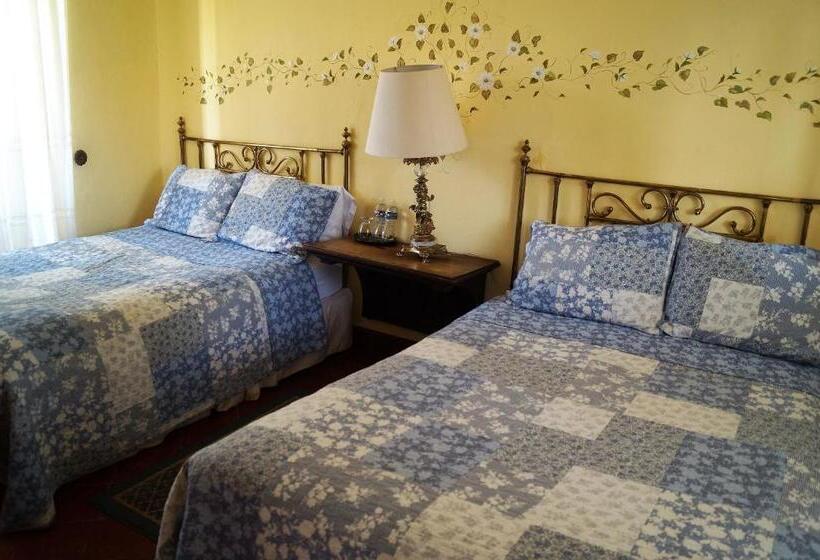 בית מלון כפרי La Casa Azul Huasca & Restaurante La Terraza