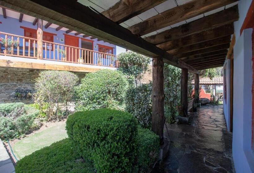 בית מלון כפרי La Casa Azul Huasca & Restaurante La Terraza