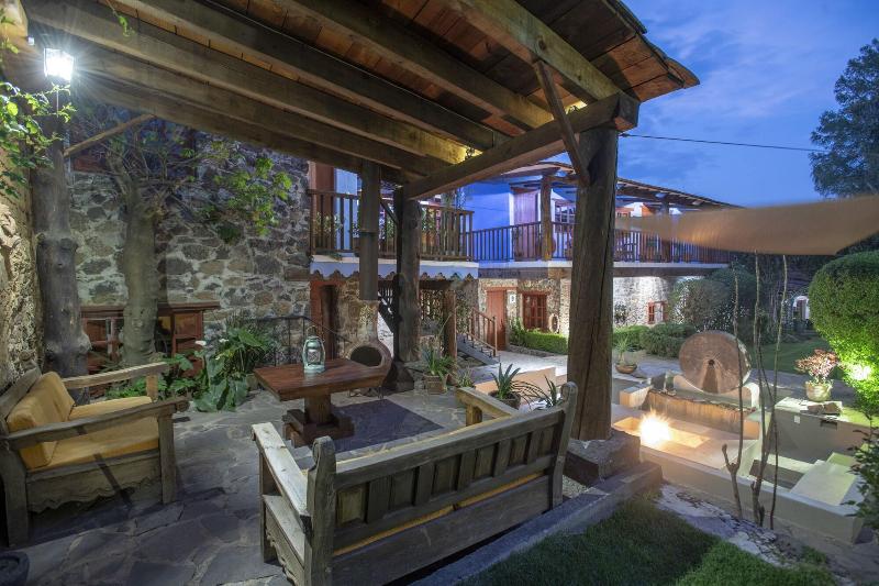 בית מלון כפרי La Casa Azul Huasca & Restaurante La Terraza