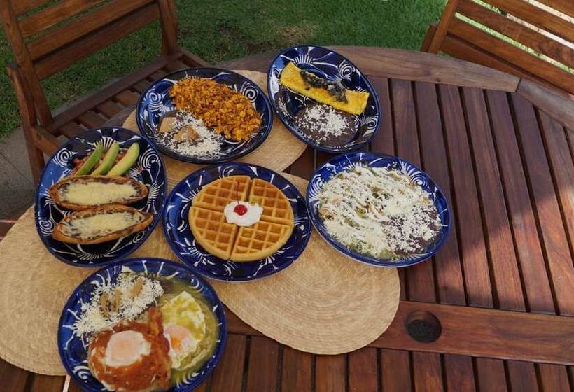 בית מלון כפרי La Casa Azul Huasca & Restaurante La Terraza