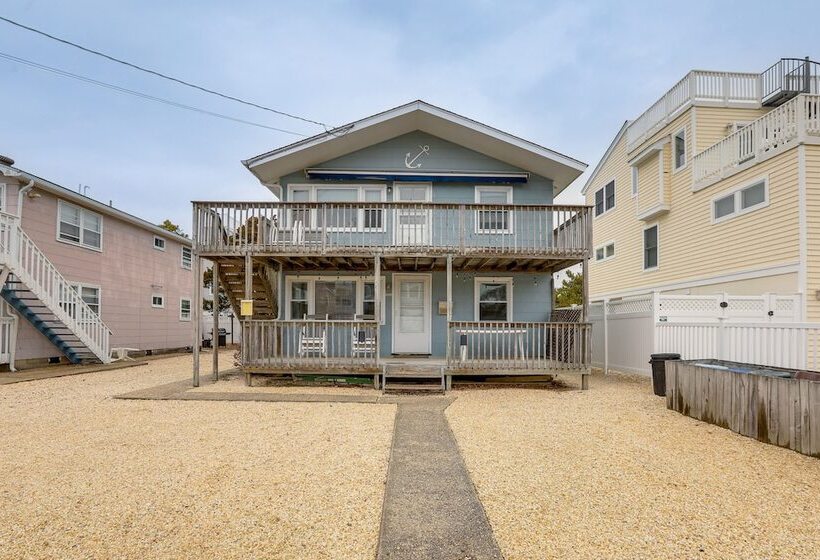 Pet Friendly Long Beach Island Home: Walk To Beach