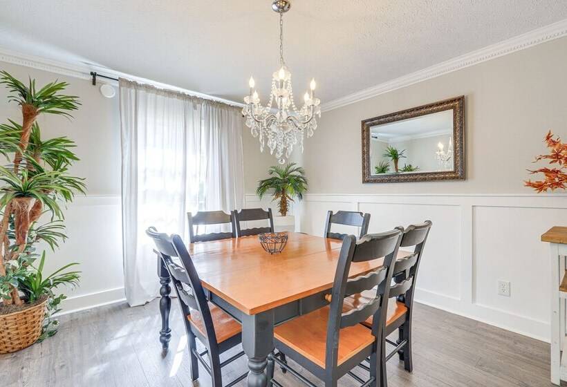 Atlanta Area Home W/ Office, Near Golfing & Hiking