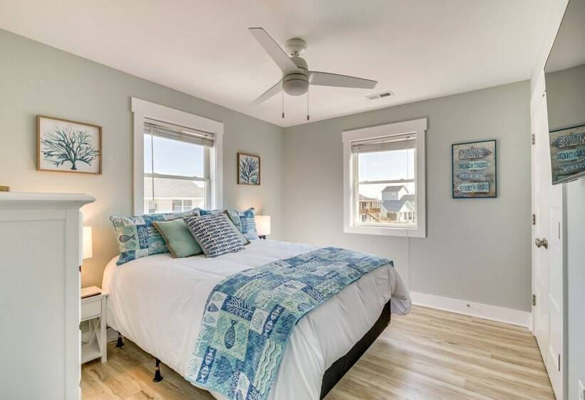 Atlantic Beach Home W/ Deck & Grill: Walk To Beach