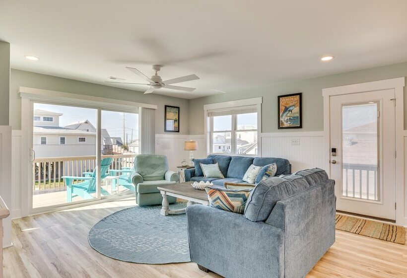 Atlantic Beach Home W/ Deck & Grill: Walk To Beach