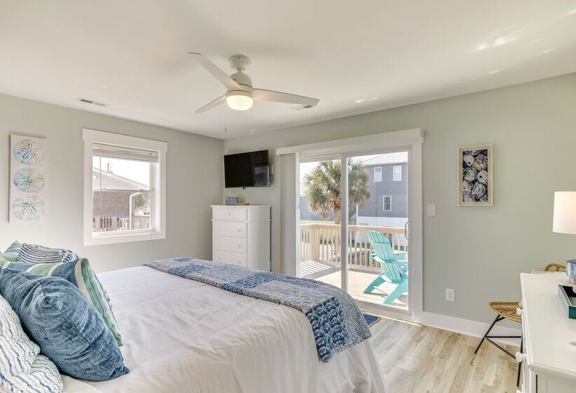 Atlantic Beach Home W/ Deck & Grill: Walk To Beach