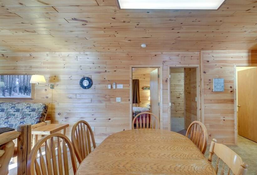 Fire Pit + Lake Access: Scenic Park Rapids Cabin