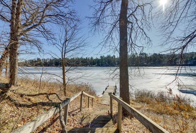 Fire Pit + Lake Access: Scenic Park Rapids Cabin