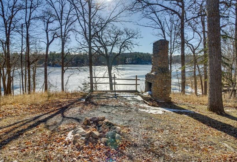 Fire Pit + Lake Access: Scenic Park Rapids Cabin