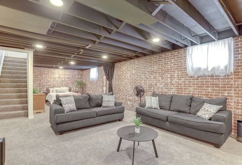 Family Friendly Lincoln Home W/ Sandbox & Grill!