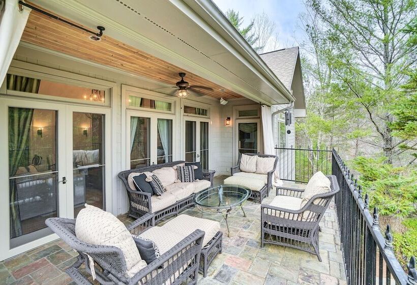 High End Helen Home: Heated Pool, Fire Pit + Views