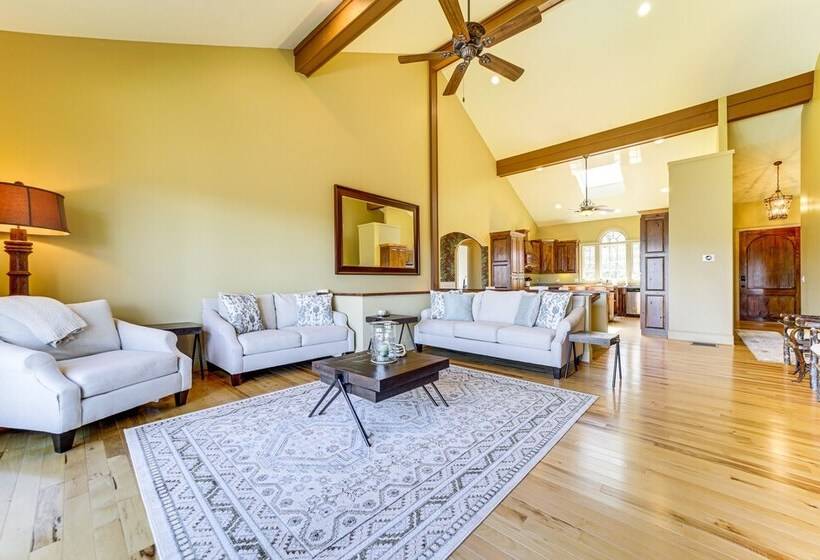 Hot Tub & Water Views: Lake Glenville Home!