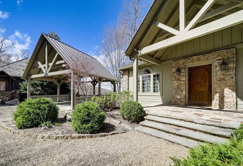 Hot Tub & Water Views: Lake Glenville Home!