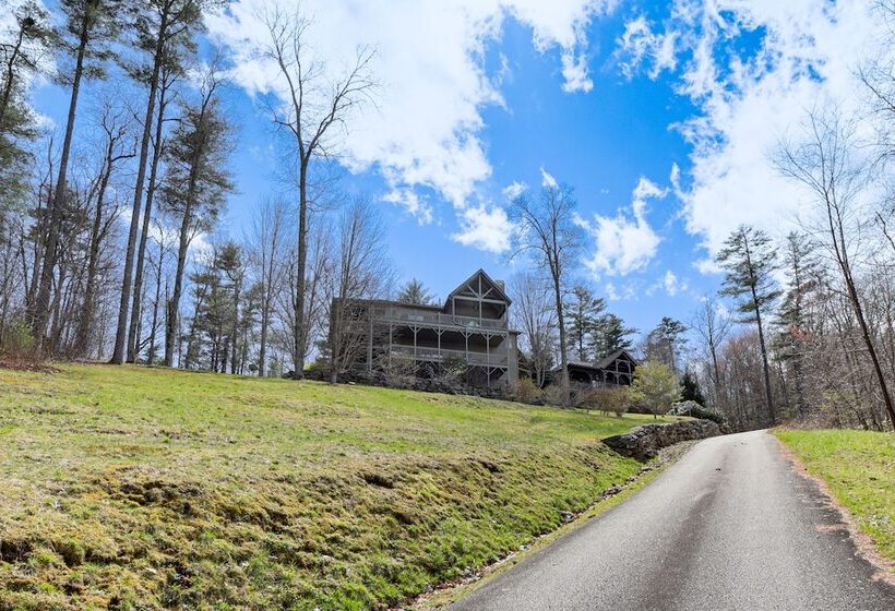 Hot Tub & Water Views: Lake Glenville Home!