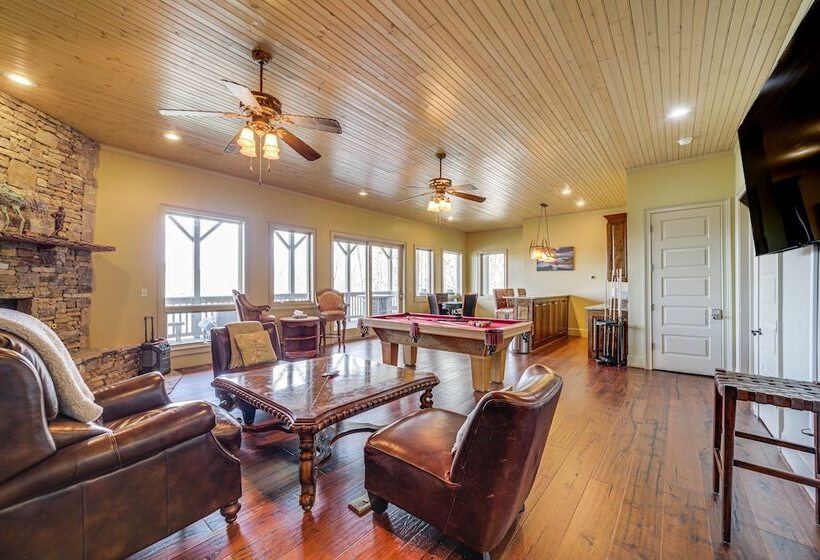 Hot Tub & Water Views: Lake Glenville Home!