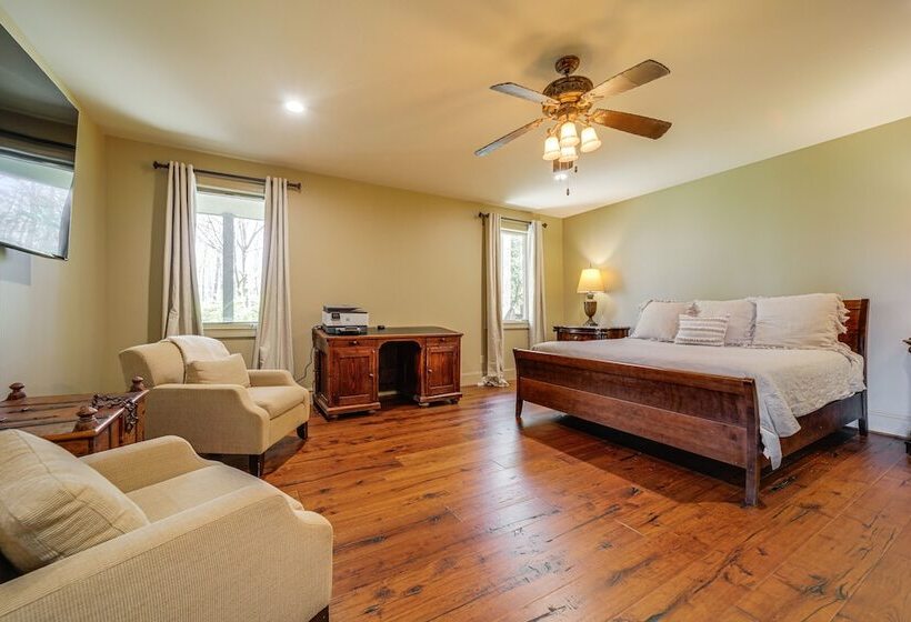 Hot Tub & Water Views: Lake Glenville Home!